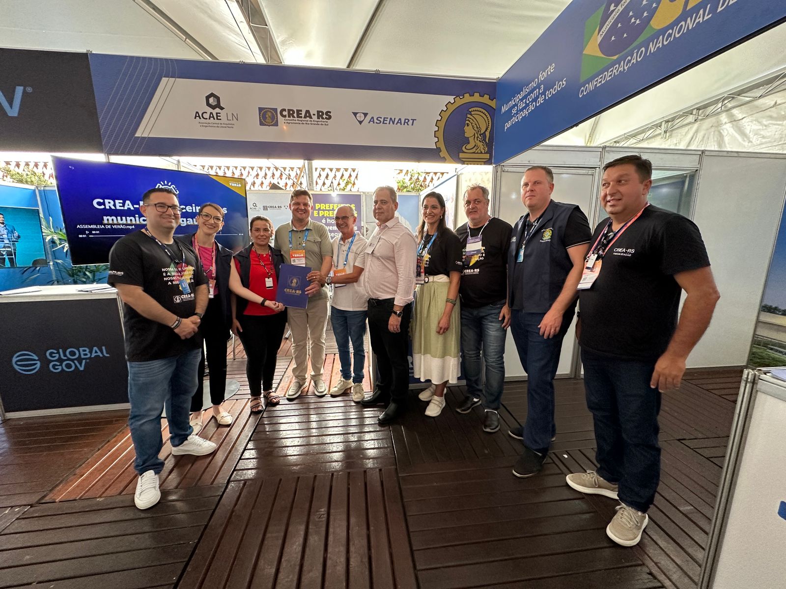 Fiscaliza&ccedil;&atilde;o participou tirando d&uacute;vidas